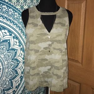 Camo tank top